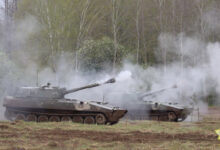 Photo of Belarusian army’s artillery competition over